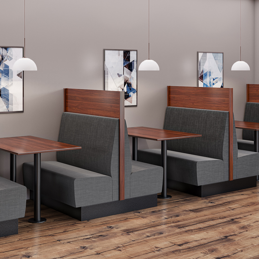 modern design restaurant booth seating from